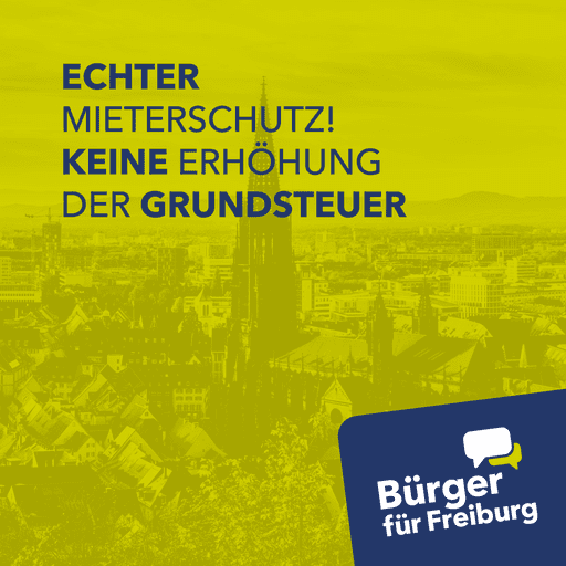 Bürger für Freiburg Thema 5